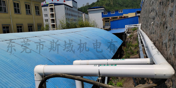 山西尹家溝煤礦空壓機(jī)余熱回收熱水工程